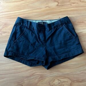 J. Crew Navy Chino Shorts